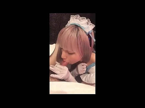 ❤️ Japanski idol [mayuka], kostim francuske služavke, 1. dio, pušenje i drkanje losionom ❌ Porno na hr.vegasservice.ru ❌️❤